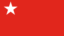 red, white star