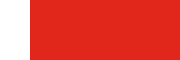 red, thick white stripe